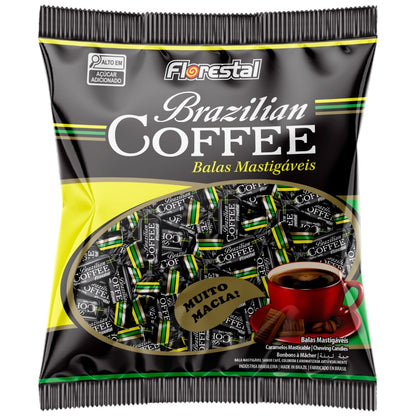 Bala Mastigavel Brazilian Coffe Florestal 500G