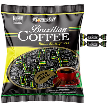 Bala Mastigavel Brazilian Coffe Florestal 500G
