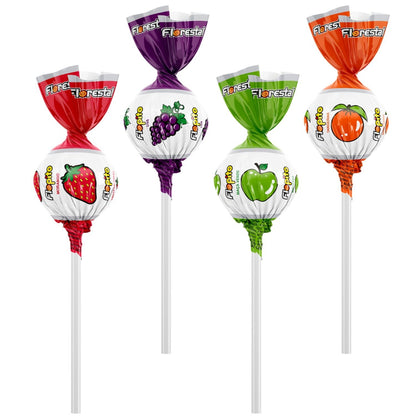 Pirulito Florestal Flopito Frutas 120G