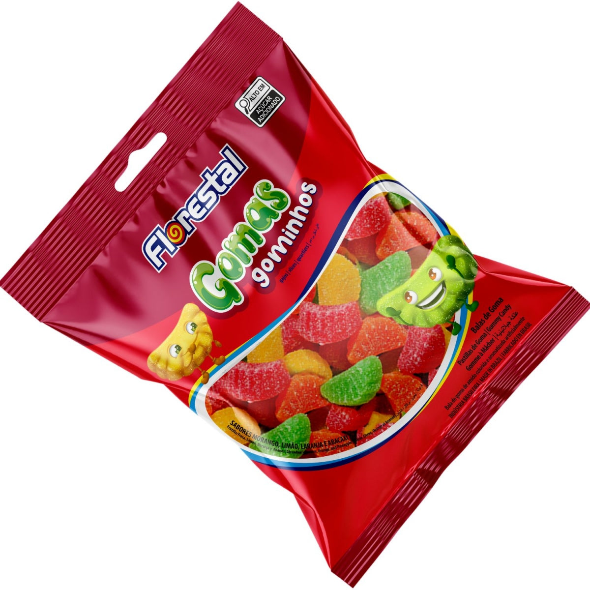Bala Goma Florestal Gominho 60G