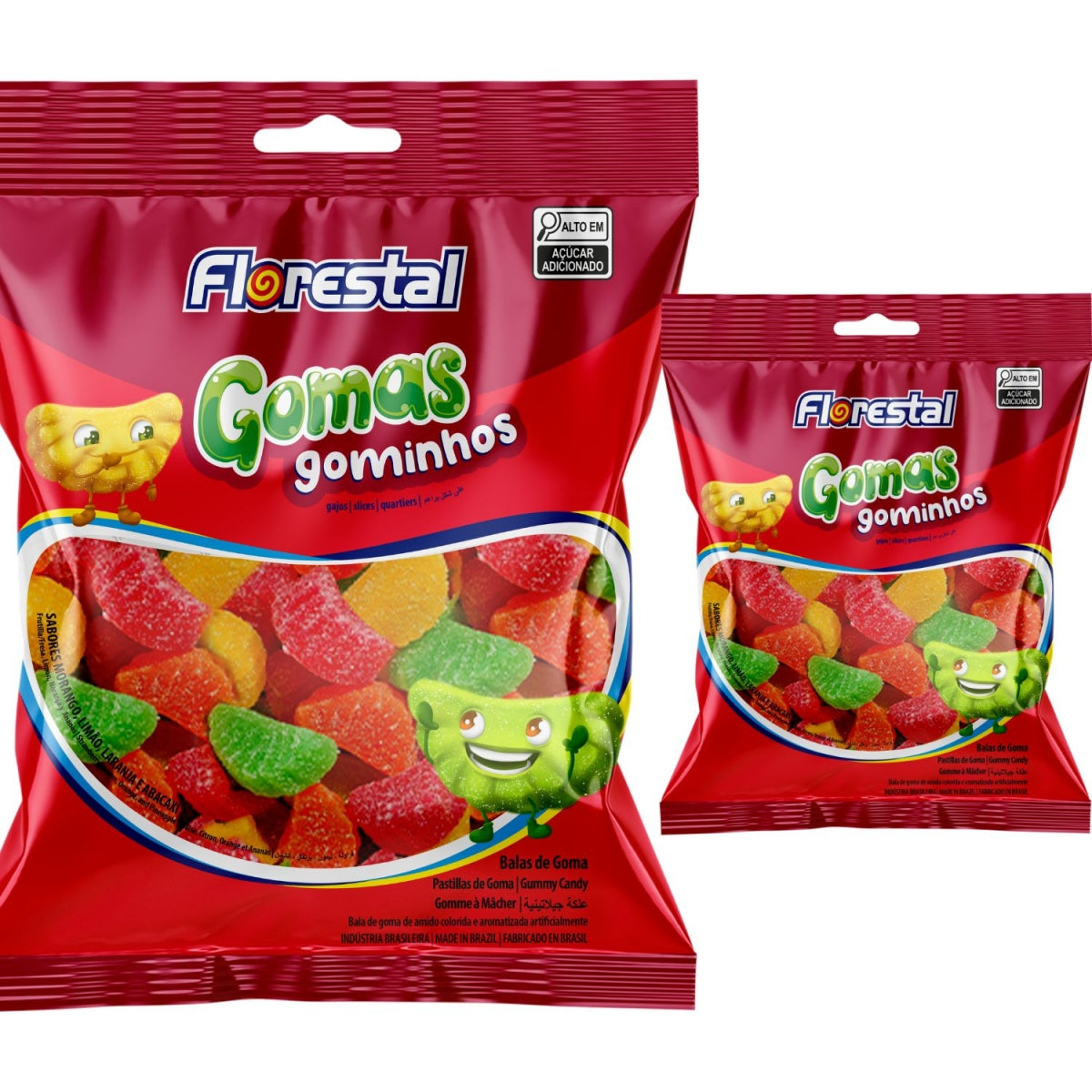 Bala Goma Florestal Gominho 60G
