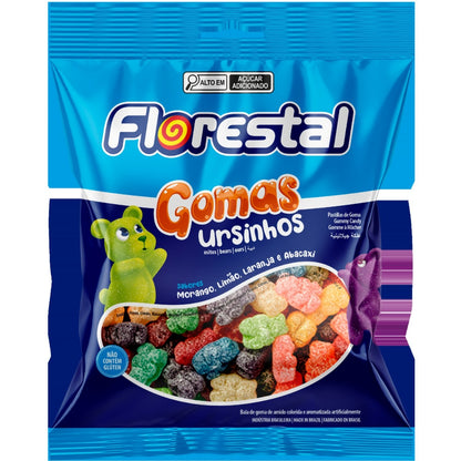 Bala Goma Ursinhos 36 Unidades De 60G