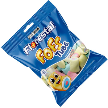 Marshmallow Florestal Fofs Baunilha Tube Colorido 50G