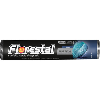 Confeito Drage Hortela 10 Unidades De 32G