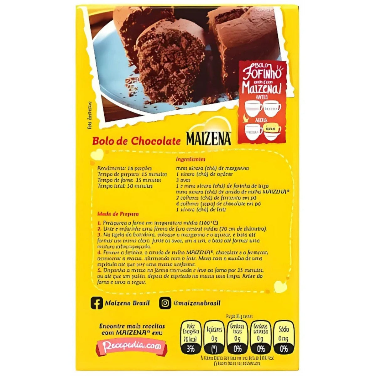 Amido De Milho Maizena Caixa 500G