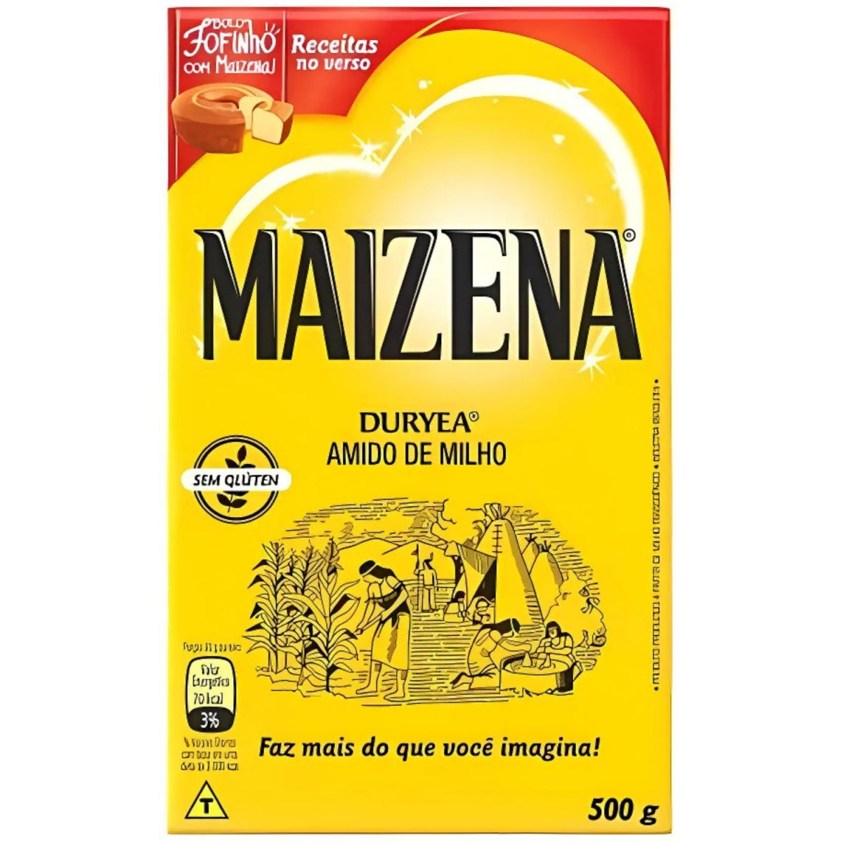 Amido De Milho Maizena Caixa 500G
