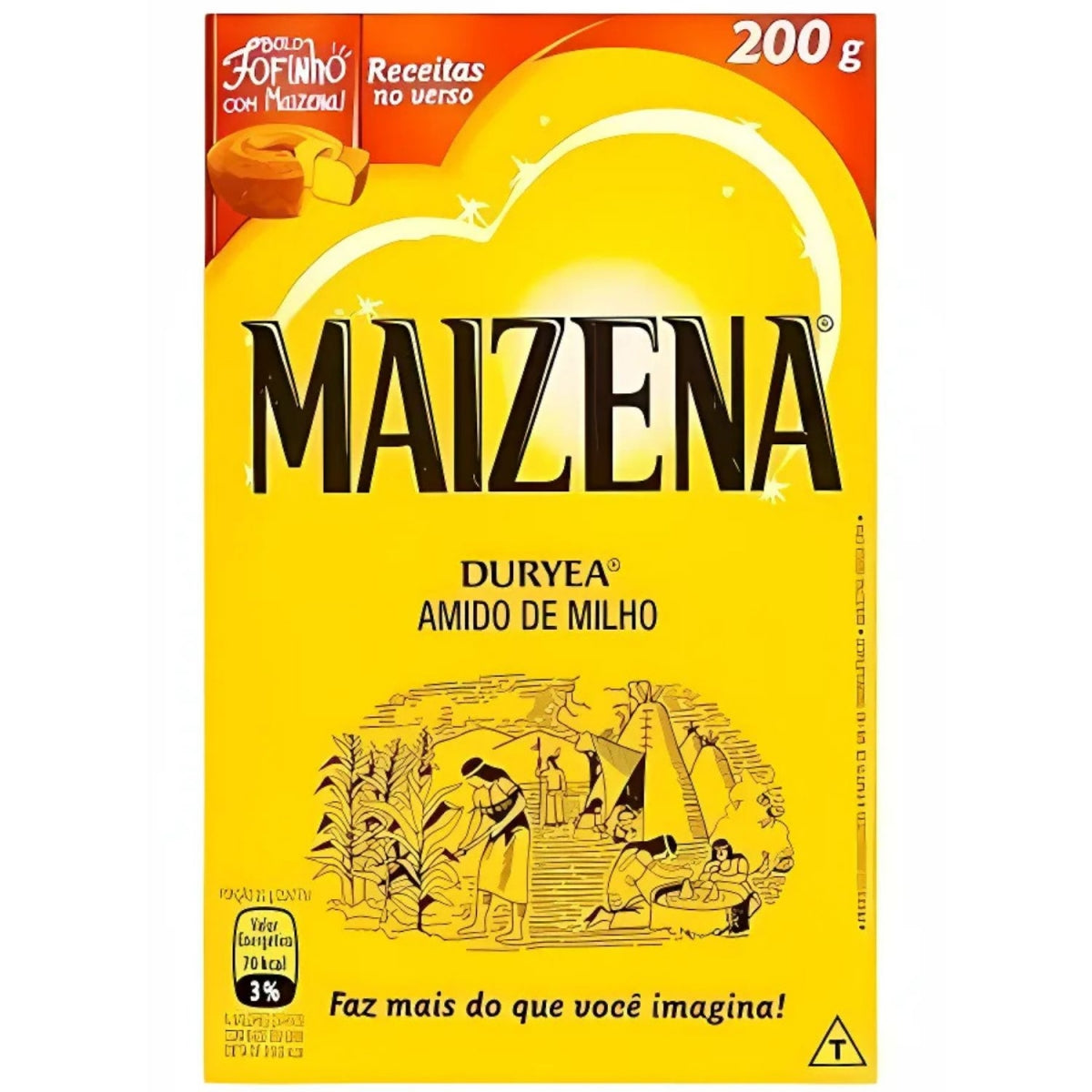 Amido De Milho Maizena Caixa 200G