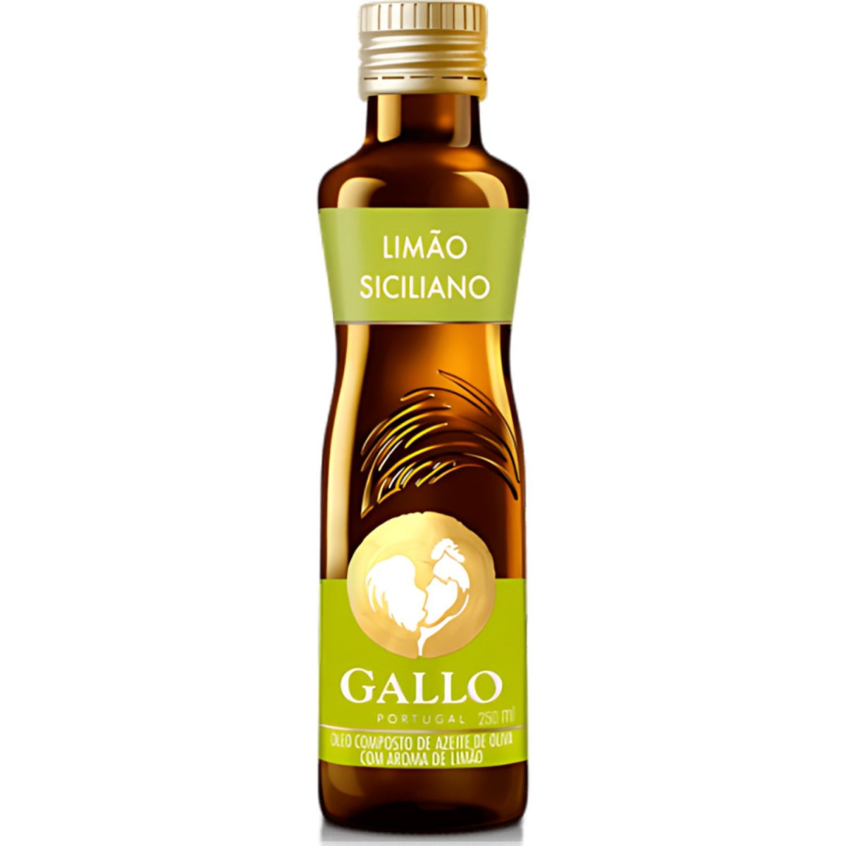 Azeite Gallo Extra Virgem Limao Siciliano Vidro 250 ml