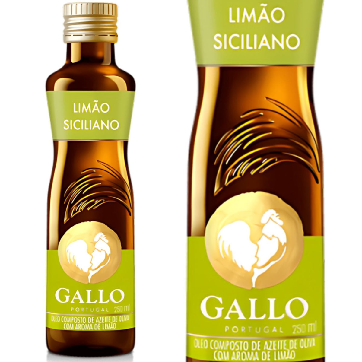 Azeite Gallo Extra Virgem Limao Siciliano Vidro 250 ml