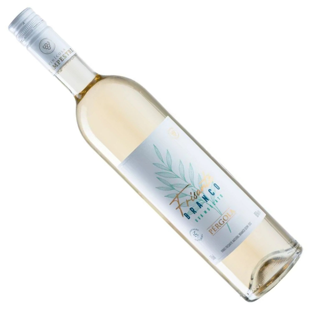 Vinho Frisante Pergola Branco Demi-Sec Garrafa 750ml
