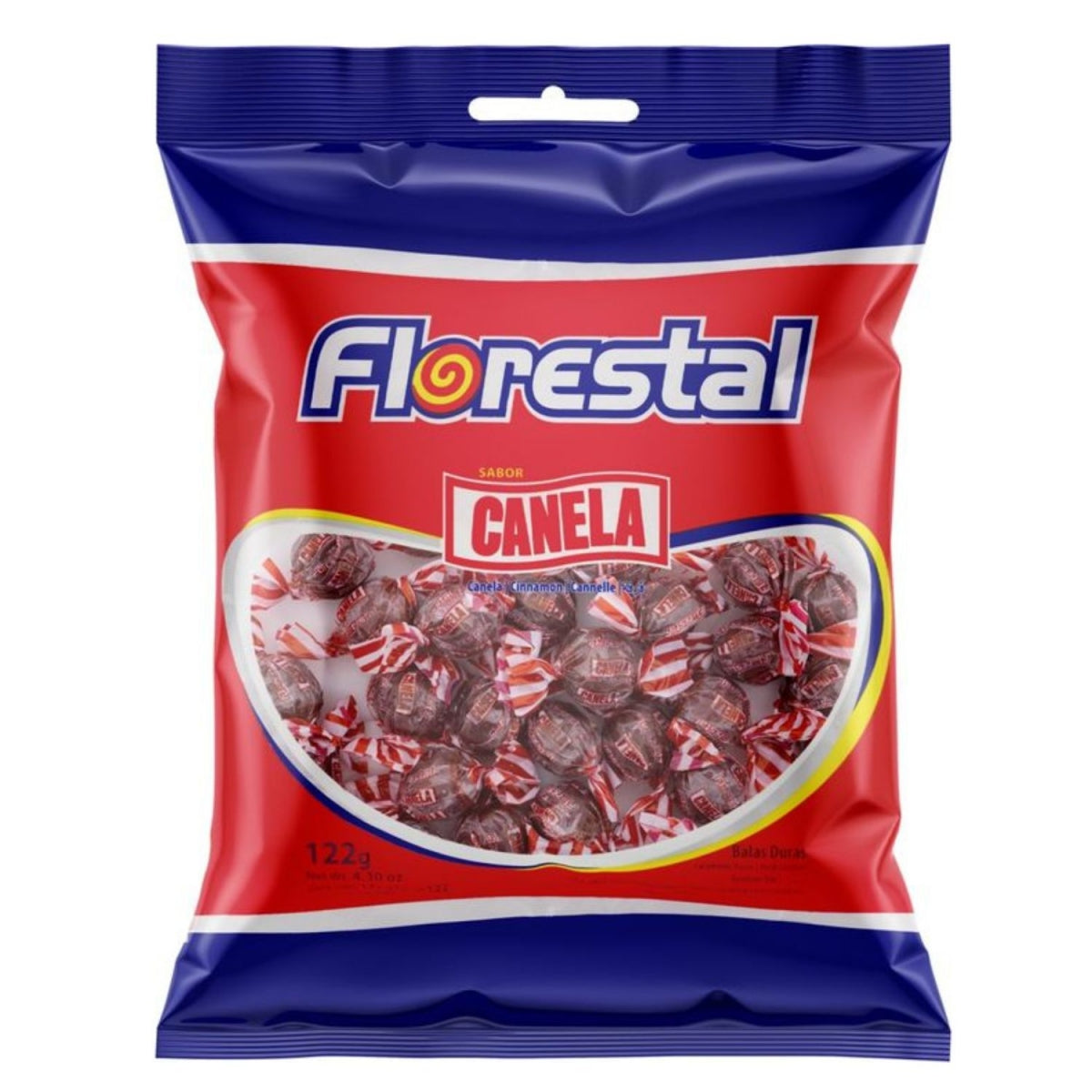 Bala Florestal Bolinha de Canela 122g