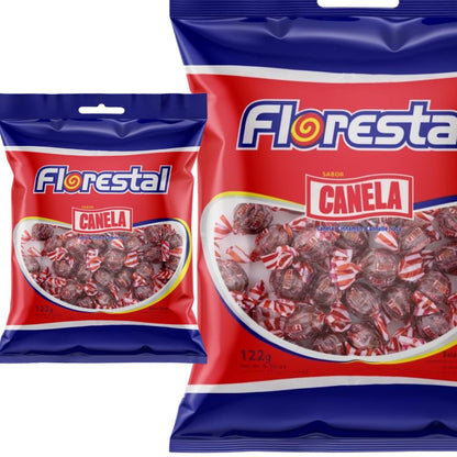 Bala Florestal Bolinha de Canela 122g