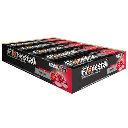 Bala Drops Florestal Drageado Cereja 32g Embalagem com 10
