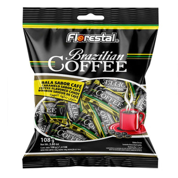 Bala Brazilian Coffee Florestal 108G Com 30 Unidades