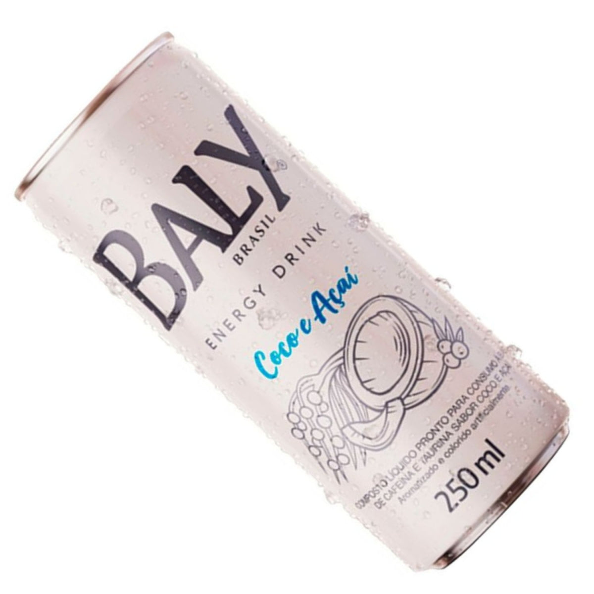 Energetico Baly Coco e Acai Lata 250ml