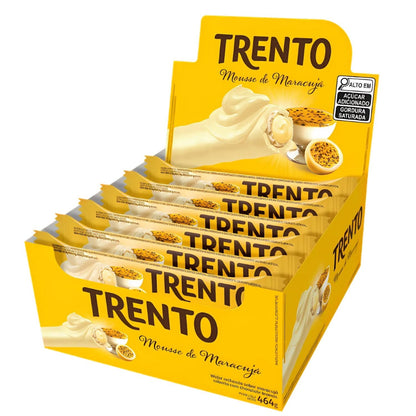Chocolate Trento Mousse de Maracuja 29g Caixa Com 16Unidades