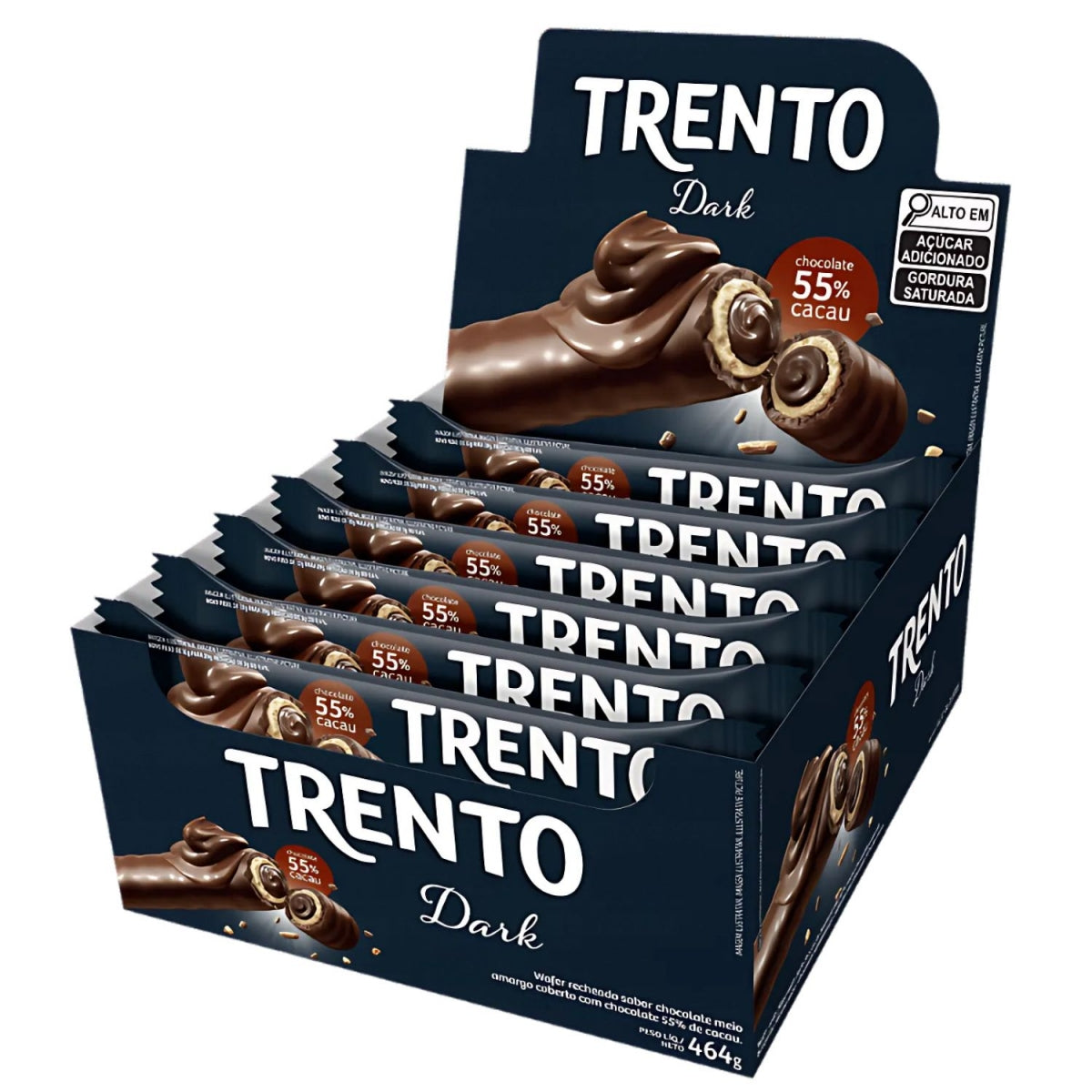 Chocolate Trento Dark 55% Cacau 29g Display Com 16 Unidades