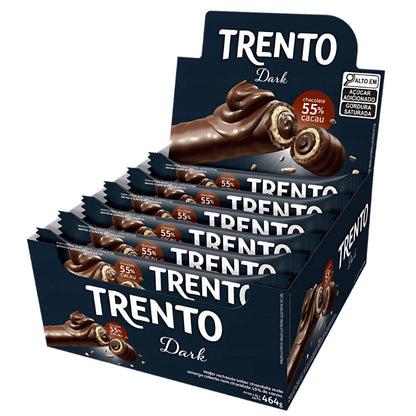 Chocolate Trento Dark 55% Cacau 29g Display Com 16 Unidades