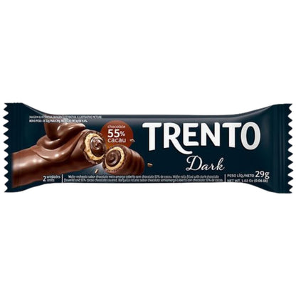 Chocolate Trento Dark 55% Cacau 29g Display Com 16 Unidades