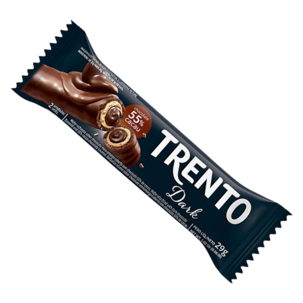 Chocolate Trento Dark 55% Cacau 29g Display Com 16 Unidades