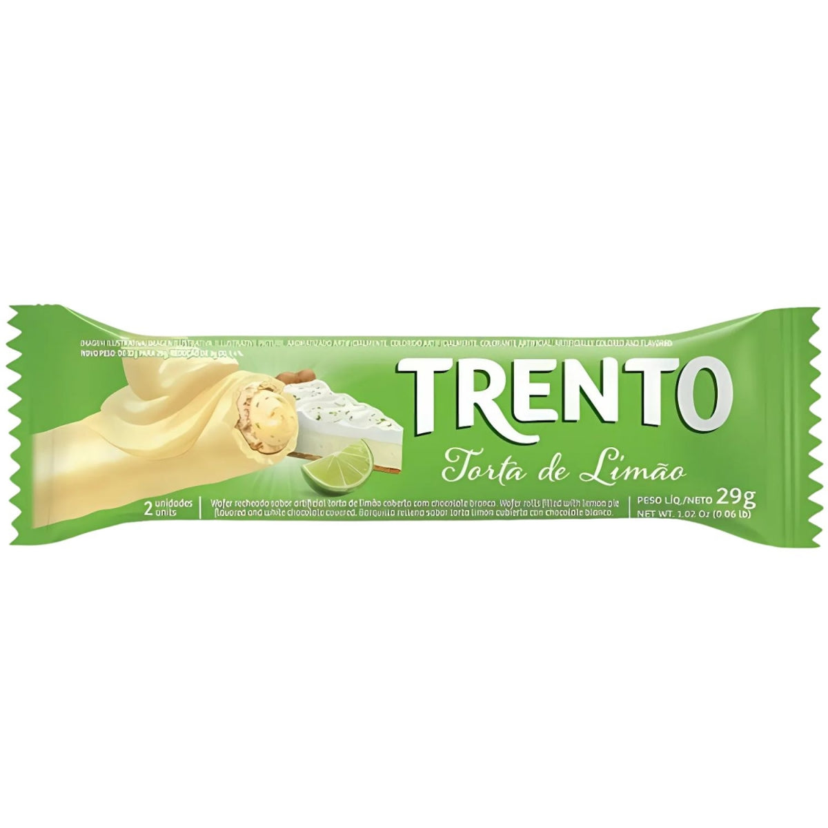 Chocolate Trento Torta de Limao 29g Display Com 16 Unidades