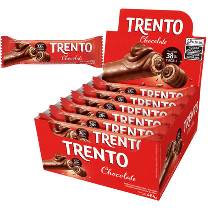 Trento Chocolate Ao Leite 29g Display Com 16 Unidades