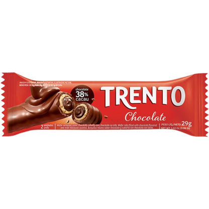Trento Chocolate Ao Leite 29g Display Com 16 Unidades