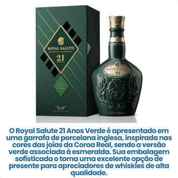 Whisky Royal Salute The Malts Blend 21 Anos 700ml