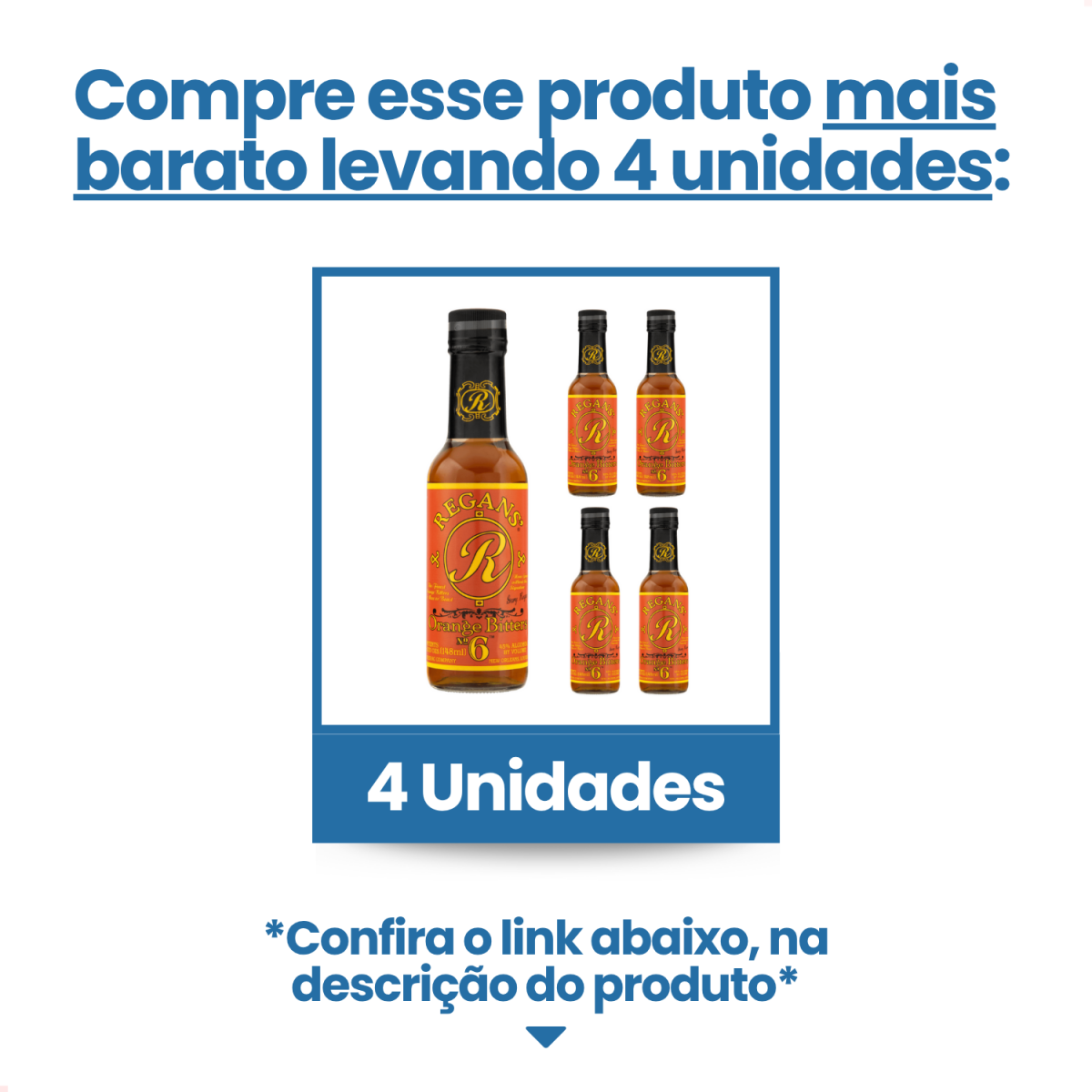 Aperitivo Americano Regan\'s Orange Bitters com 148 mL - Full