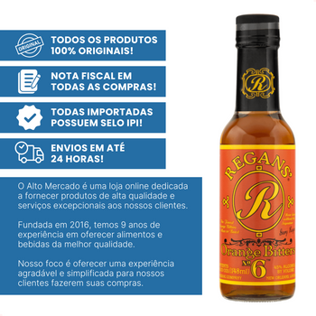 Aperitivo Americano Regan\'s Orange Bitters com 148 mL - Full