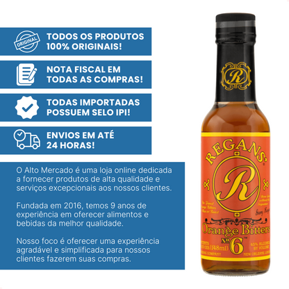 Aperitivo Americano Regan\'s Orange Bitters com 148 mL - Full