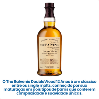 Whisky The Balvenie Doublewood Single Malt Scotch 12 anos