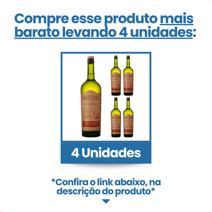 Cachaça Santo Grau Reserva Coronel Xavier Chaves 750 ml Full