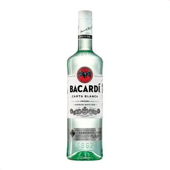 Rum Bacardi Superior Carta Blanca 700ml Envio Imediato