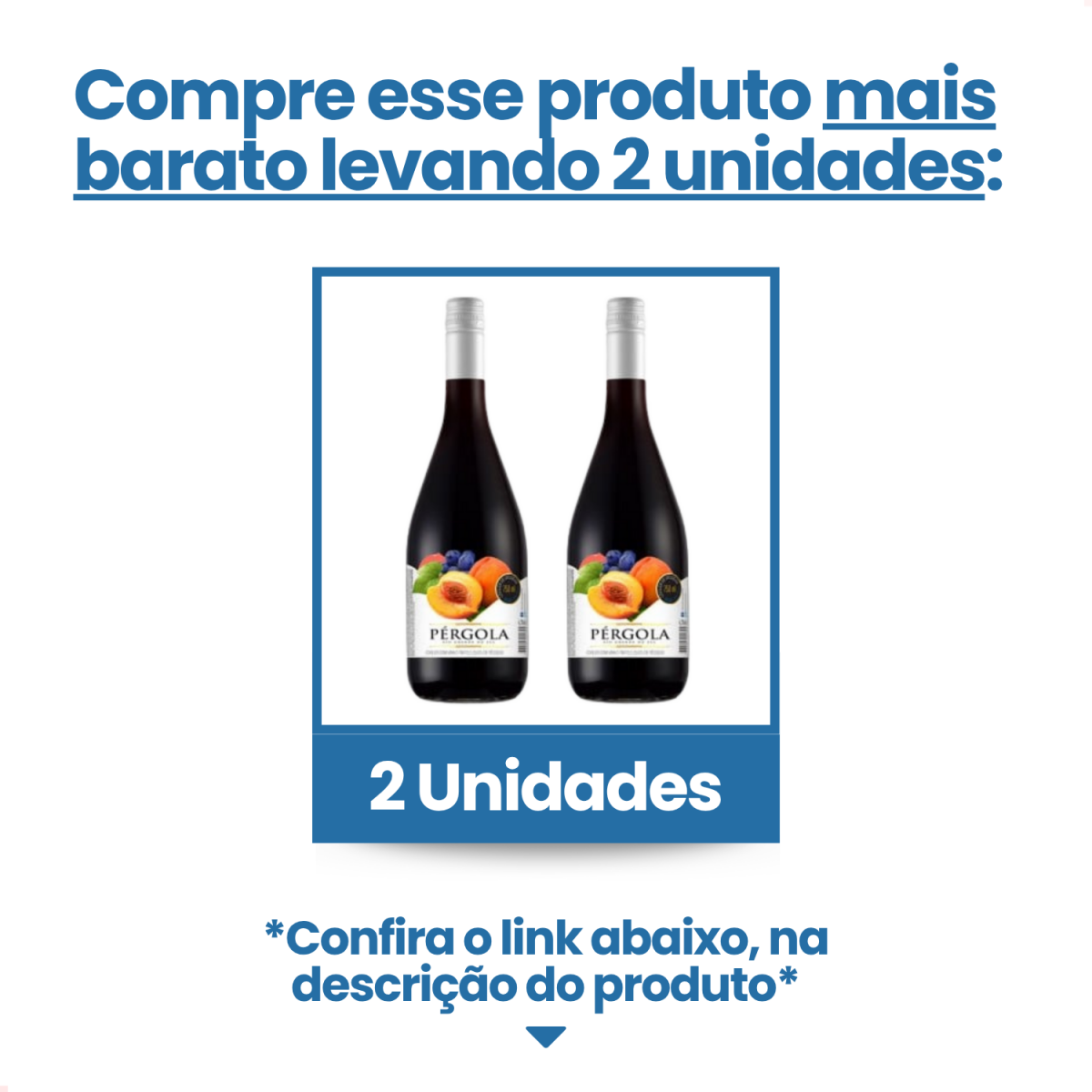 Cooler Pessego Tinto Pergola 750ml Brasil