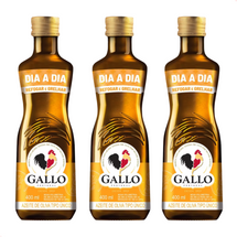 Kit com 3 - Azeite Gallo Tipo Unico Vidro Dia A Dia 400ml