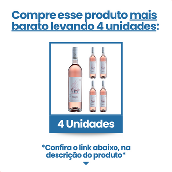 Vinho Frisante Demi Sec Rosé Pérgola 750ml