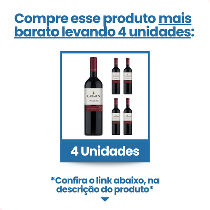 Vinho Tinto Chileno Carmen Insigne Cabernet Sauvignon 750ml