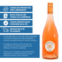 Vinho Veroni Rosé com 750ml Meio Seco Chile - Envio Imediato