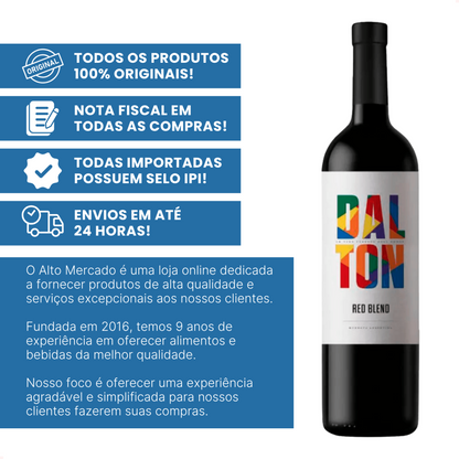 Vinho Tinto Argentino Dalton Red Blend 750ml Norton