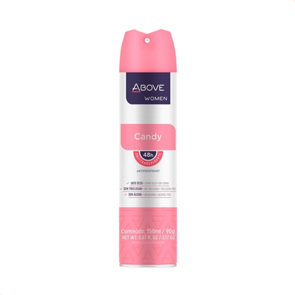 Desodorante Aerossol Above Candy Feminino 150Ml