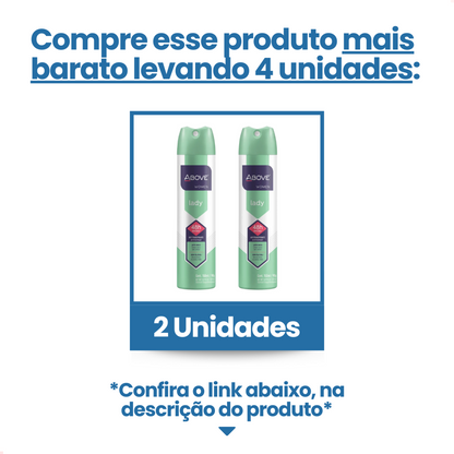 Desodorante Aerosol Above Lady Feminino 150ml