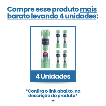 Desodorante Aerosol Above Lady Feminino 150ml