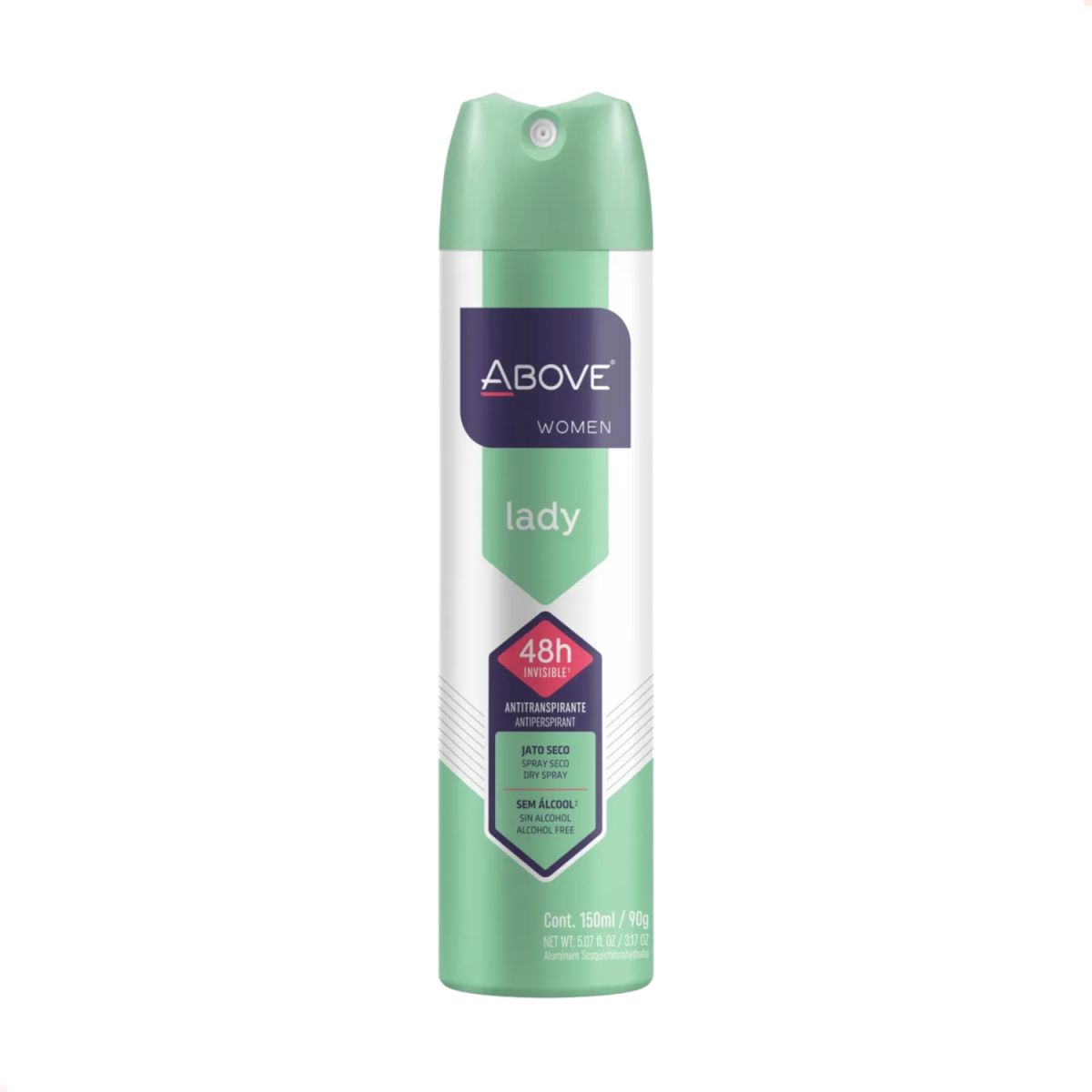 Desodorante Aerosol Above Lady Feminino 150ml