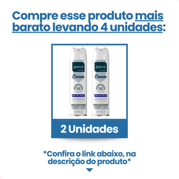 Desodorante Above Women Aero Cream Original 150ml 72 horas