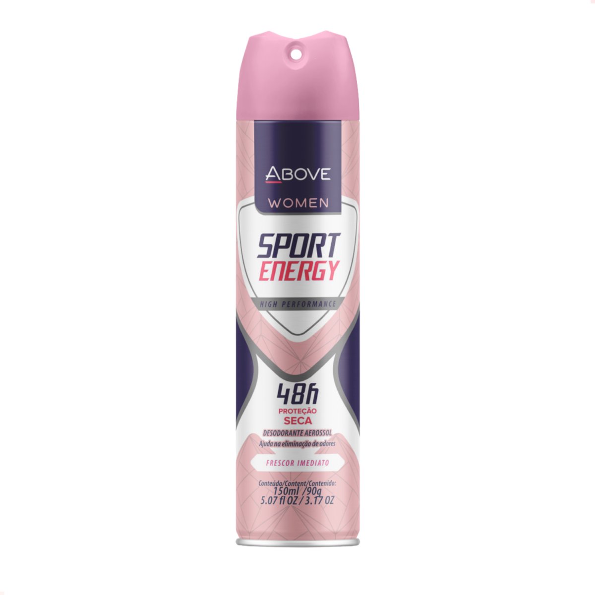 Desodorante Aerossol Women Sport Energy Above 150ml 48 horas