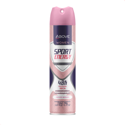 Desodorante Aerossol Women Sport Energy Above 150ml 48 horas