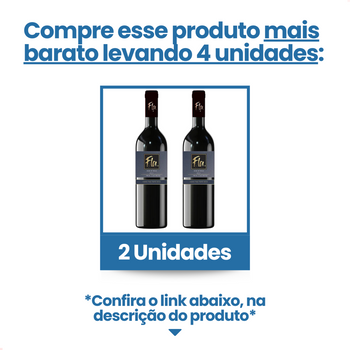 Vinho Tinto Espanhol Fla com 750ml