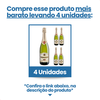 Espumante Espanhol Tanggier Branco Brut 750ml Envio Imediato