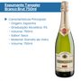 Espumante Espanhol Tanggier Branco Brut 750ml Envio Imediato